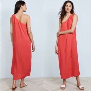 NWT Mara Hoffman Camilla Maxi Dress Red Small